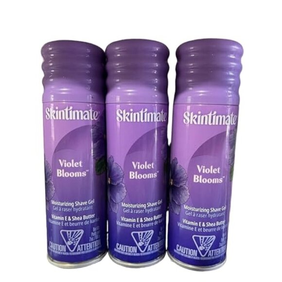 Skintimate Signature Scents Exotic Violet Bloom Shave Gel for Women, 3 Pack - Picture 1 of 1